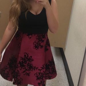 Homecoming floral dress